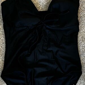 summersalt Black One-Piece Swimsuit